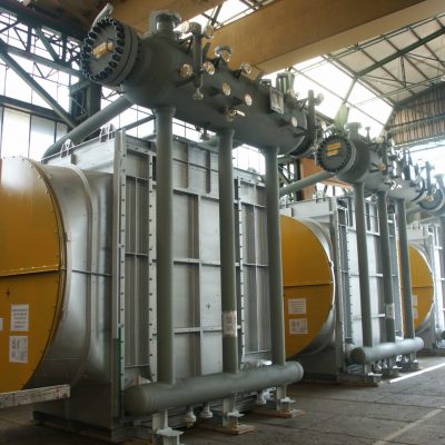 Water Tube Boiler in SA 516 G.70 / SA 192 / SS 304H at Yanbu plant – Size: 4.730 x 3.084 + 4.730 x 950 mm; 35 t – Saudi Arabia